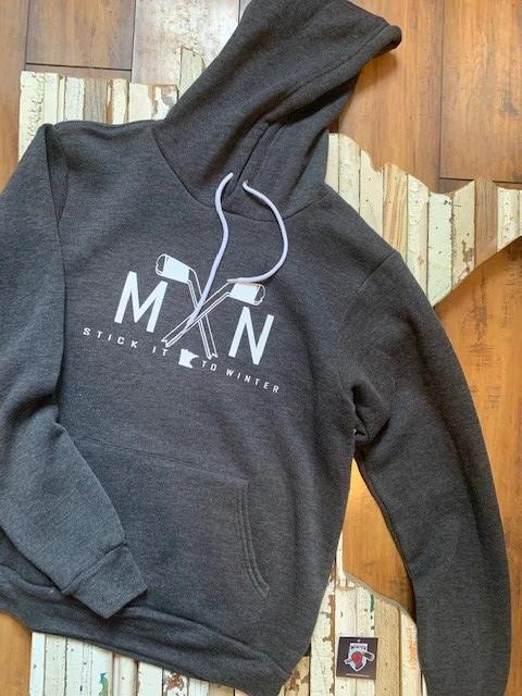 MN Hockey Sticks Hoodie