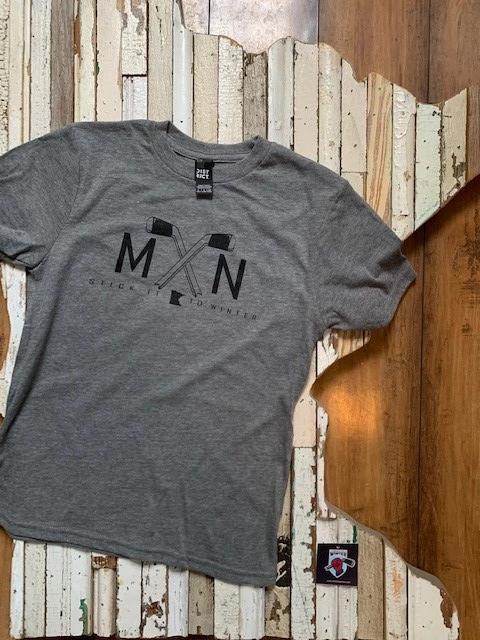 Youth MN Hockey Sticks Short Sleeve
