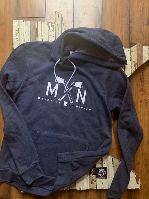 MN Hockey Sticks Hoodie
