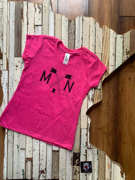 Youth Girls MN Hockey Sticks Short Sleeve
