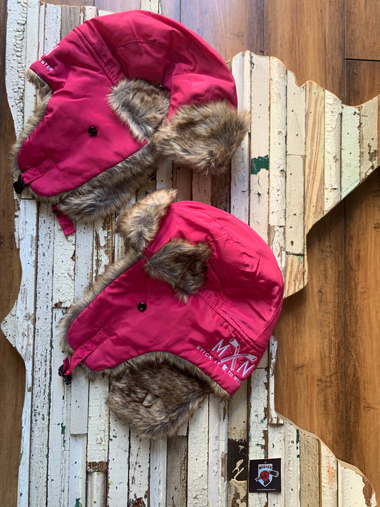 Pink Trapper Hat