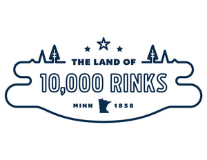 Ladies Land of 10,000 Rinks Long Sleeve Hoodie