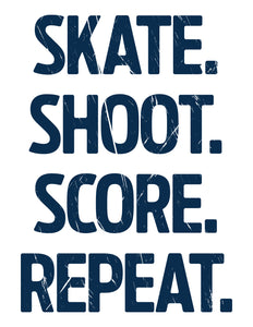 Skate Shoot Score Short Sleeve