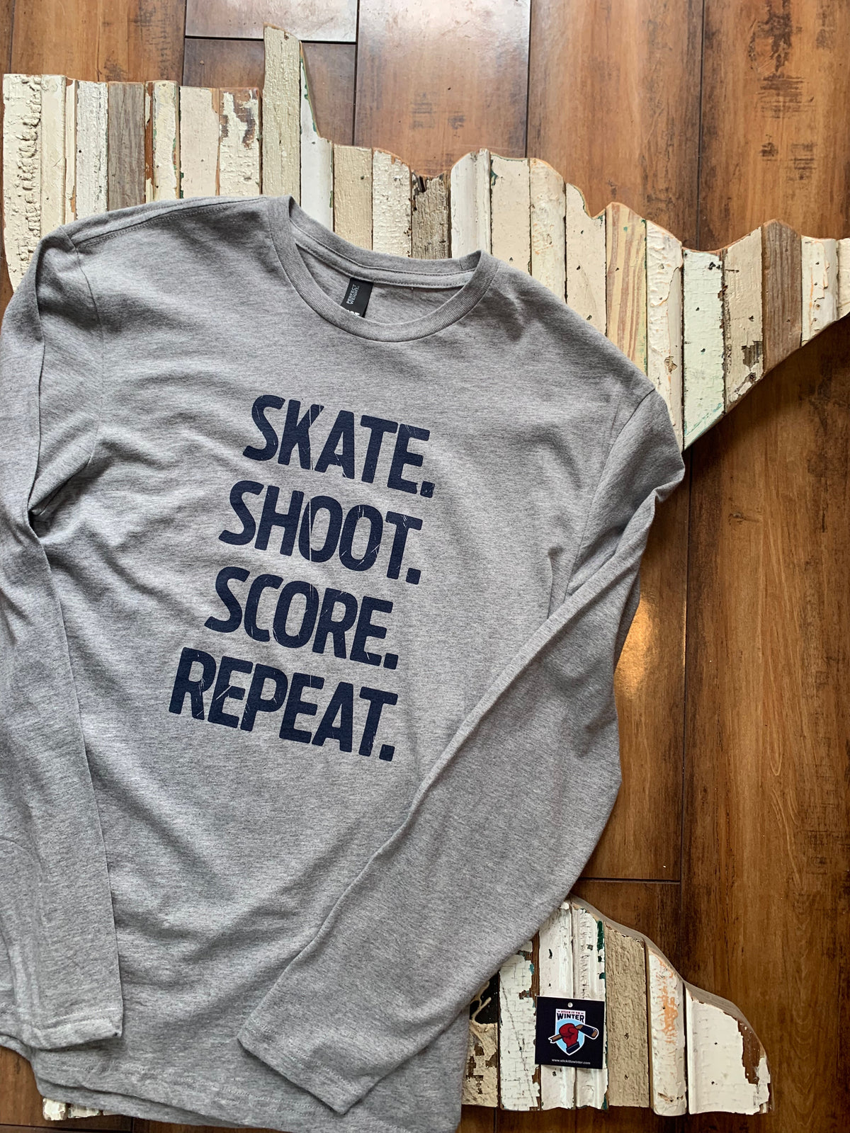 Skate Shoot Score Long Sleeve
